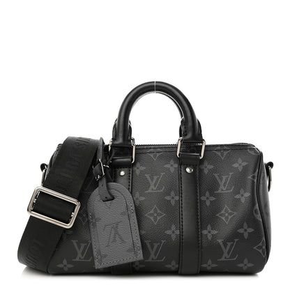 Louis Vuitton Reverse Monogram Eclipse Keepall Bandouliere 25 1 of 10