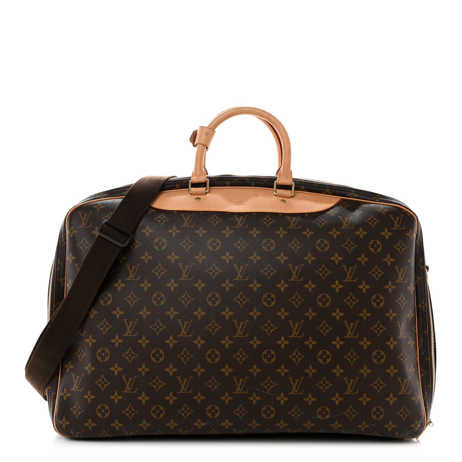 Louis Vuitton Monogram Alize 2 Compartment Luggage Travel Bag 1 of 39
