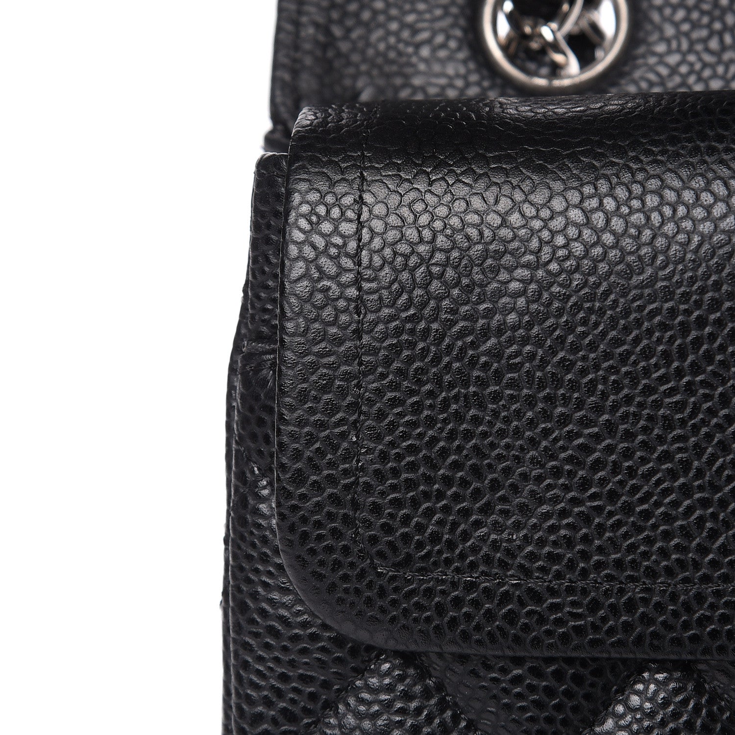 Chanel Caviar Quilted Small Double Flap Black 11 of 11