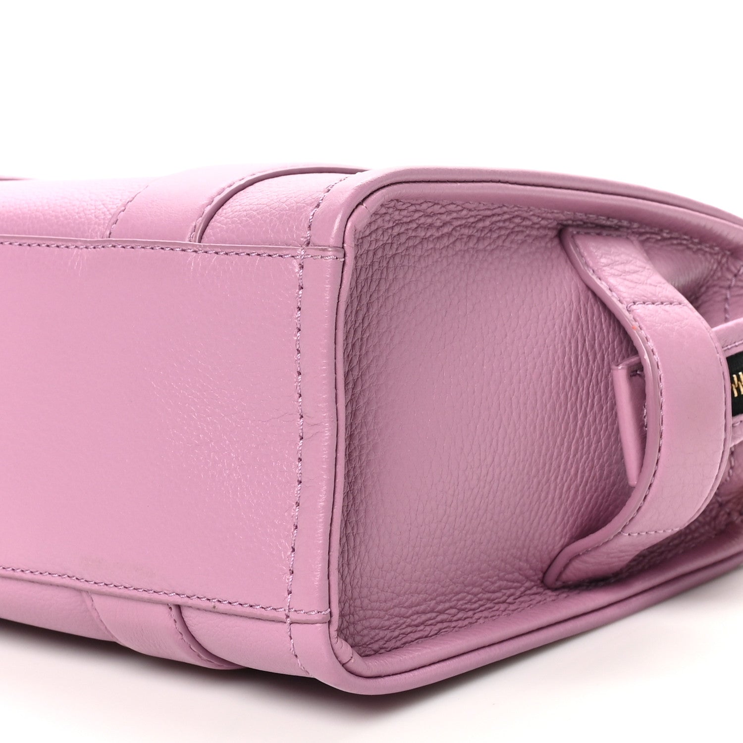 Marc Jacobs Grained Calfskin Small The Tote Bag Orchid Haze 9 of 9