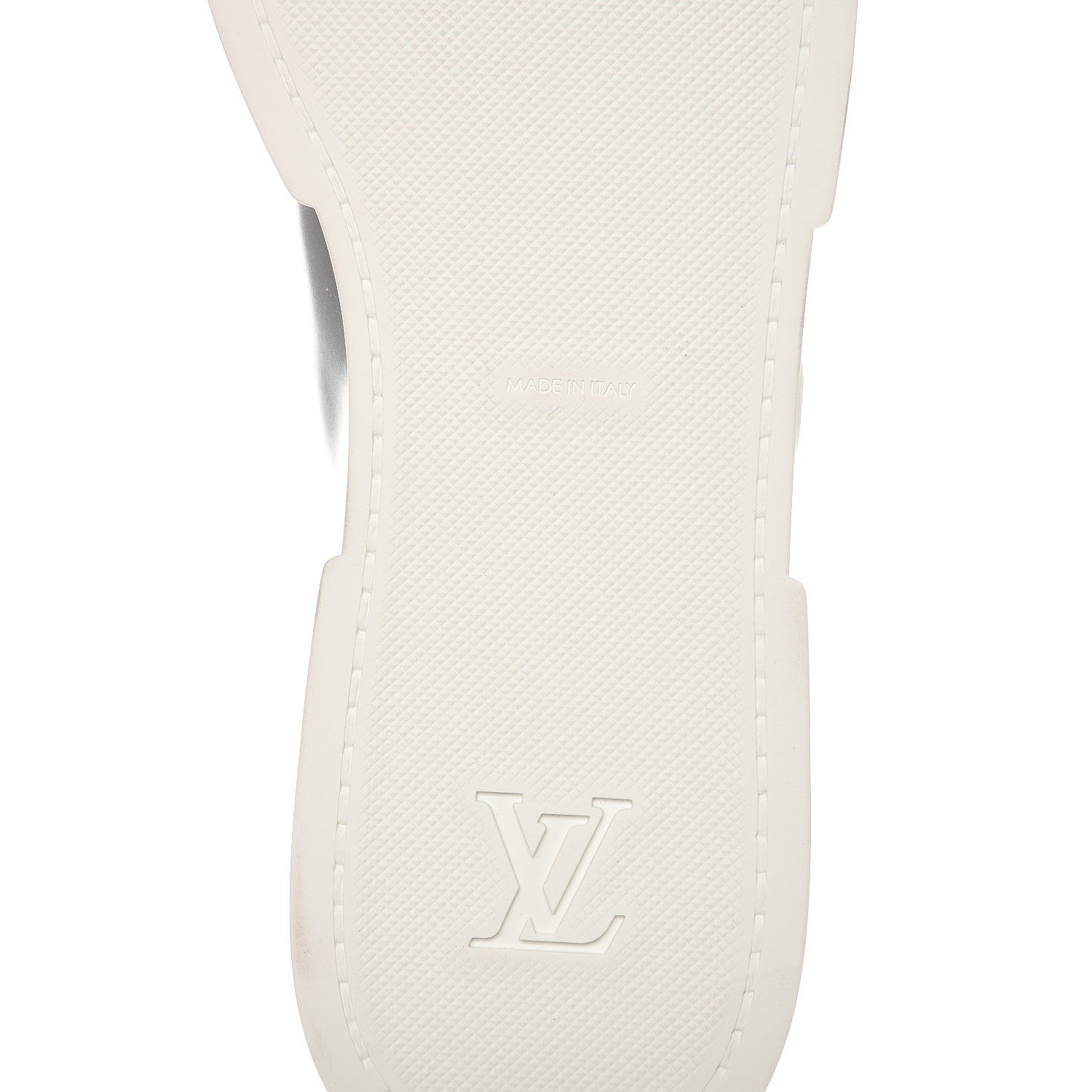 Louis Vuitton Patent Calfskin Frontrow Sneakers 40 Silver 7 of 8