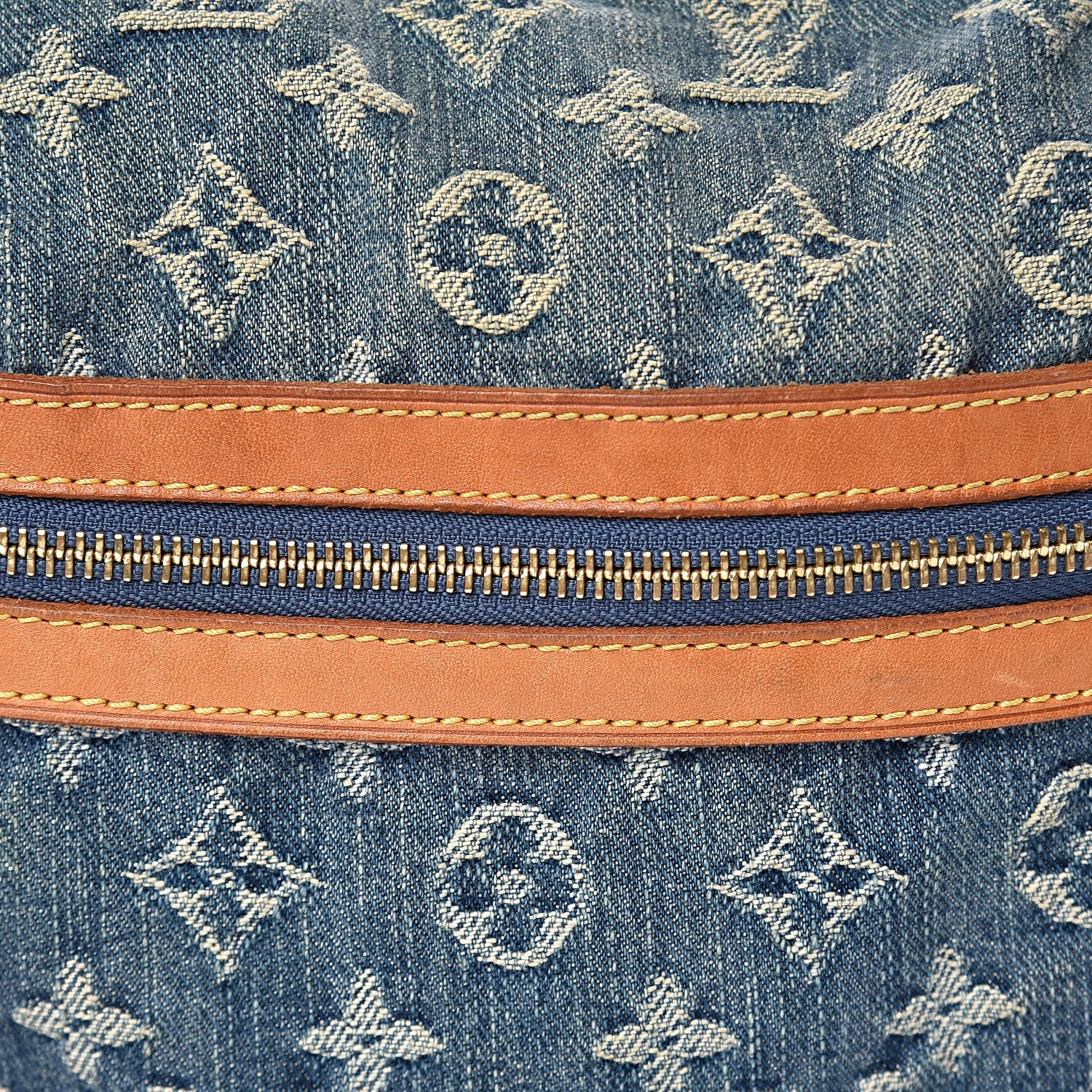 Louis Vuitton Denim Baggy GM Blue 9 of 16