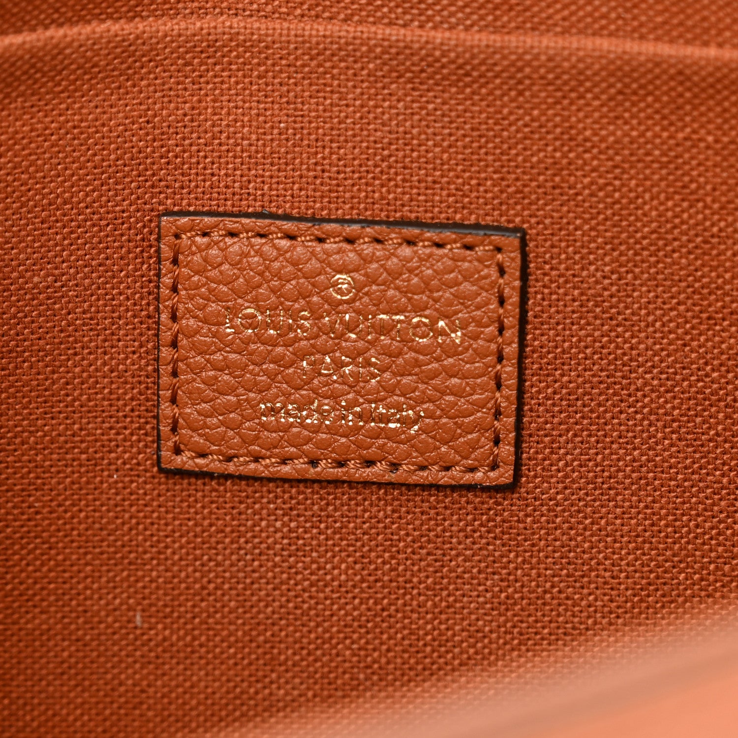 Louis Vuitton Empreinte Pochette Felicie Chain Wallet Cognac 7 of 13