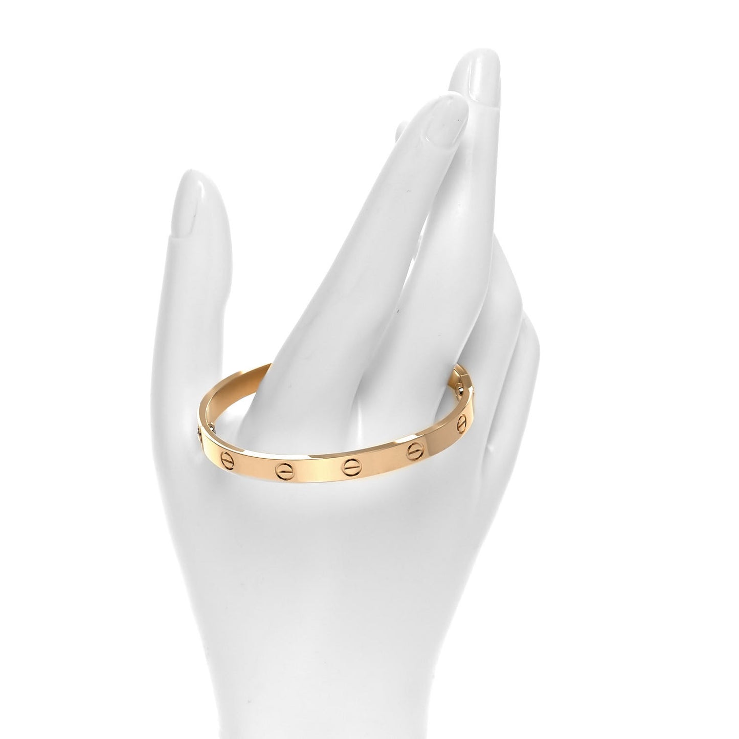 18K Yellow Gold LOVE Bracelet 17