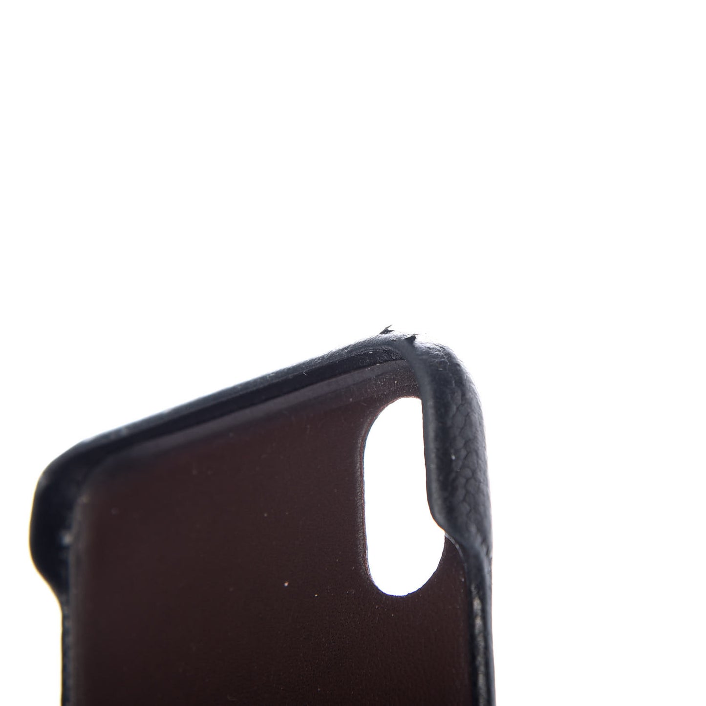 Caviar Quilted iPhone X Coco Tech Case Black