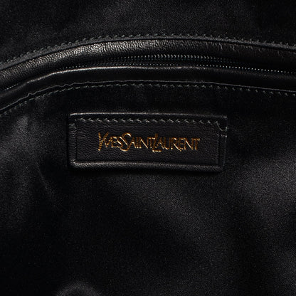 Saint Laurent Calfskin Oversized Muse Black 6 of 9