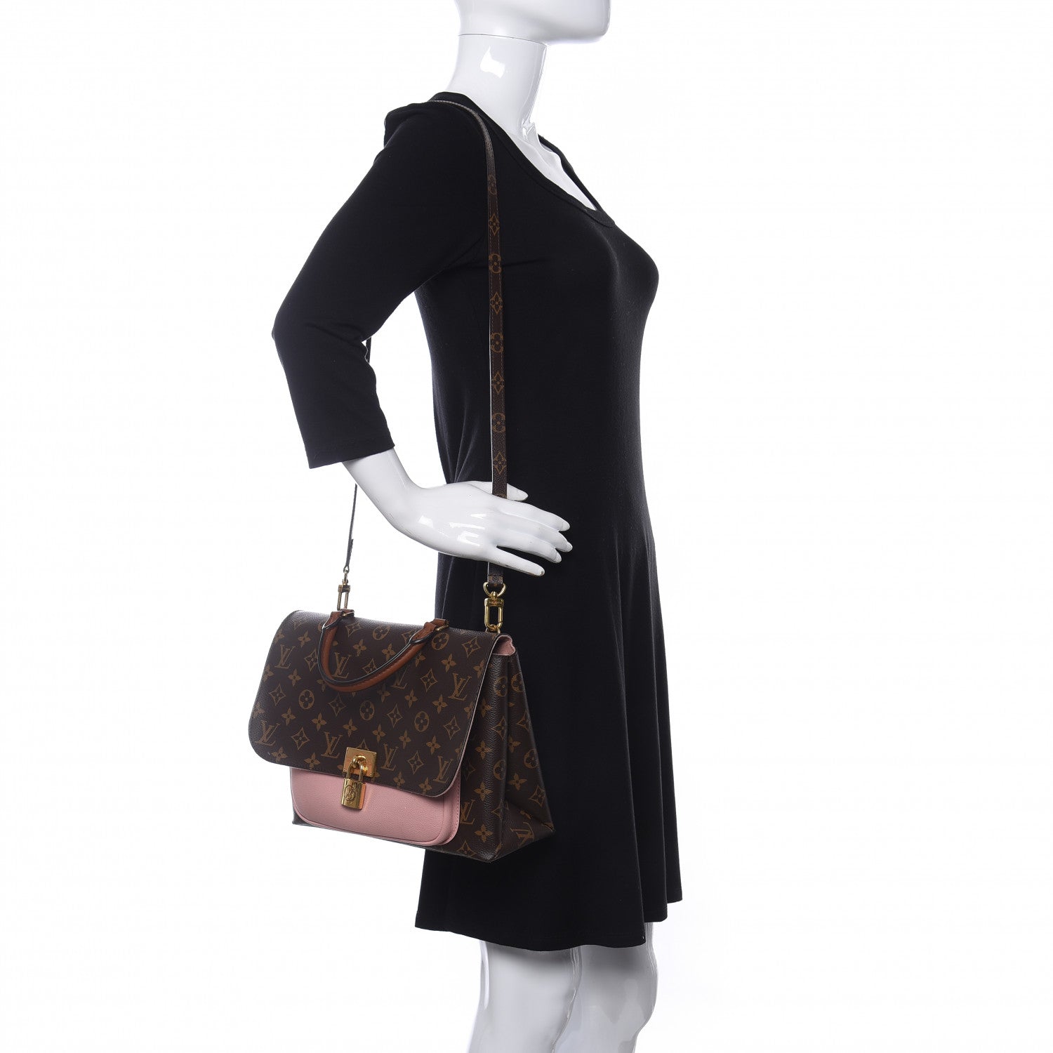 Louis Vuitton Monogram Marignan Rose Poudre 2 of 9
