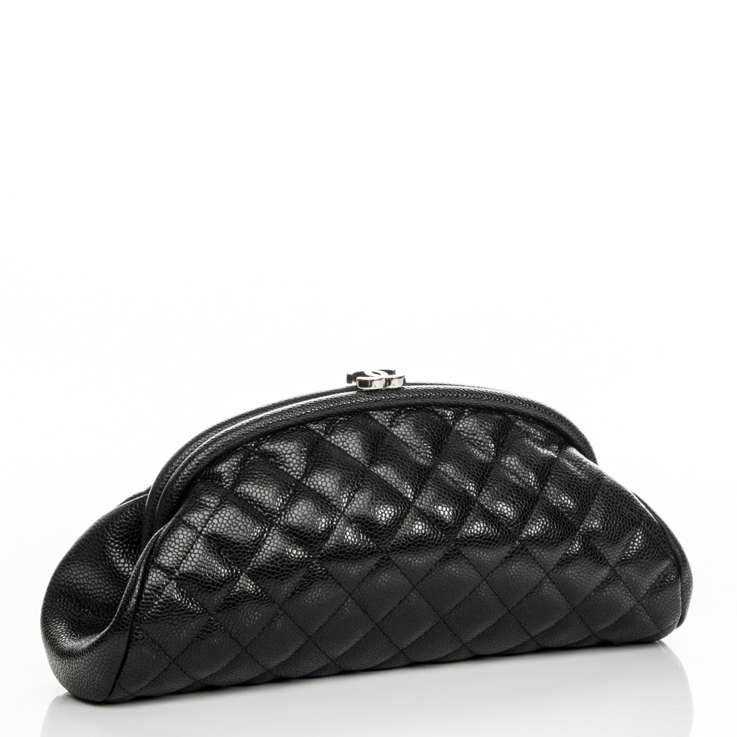 Chanel Caviar Quilted Timeless Clutch Black 3 of 7