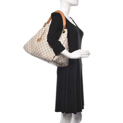 Louis Vuitton Damier Azur Artsy MM 2 of 15