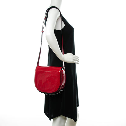 Alexander Wang Patent Calfskin Lia Lacquer Black and Rhodium Hardware 2 of 7
