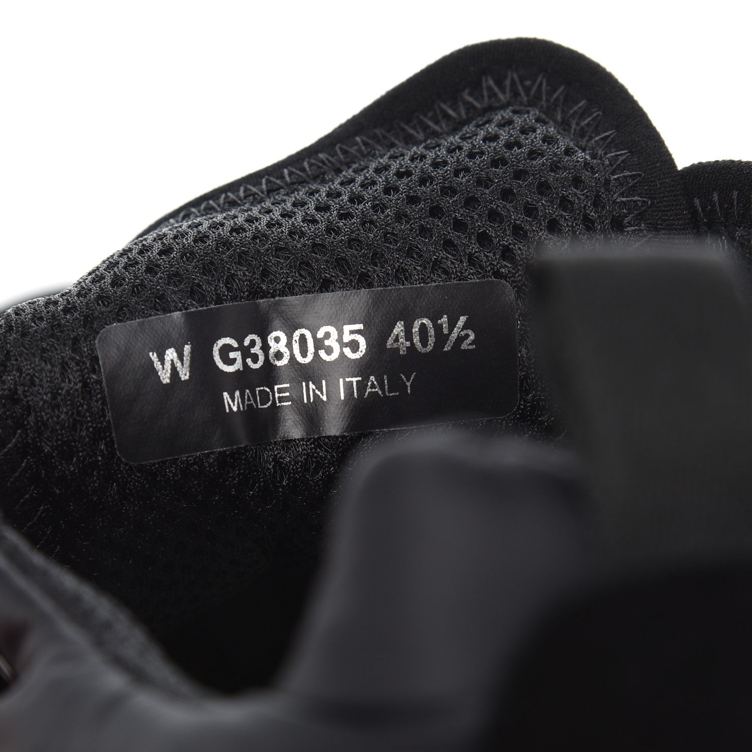 Chanel Nylon Suede Calfskin CC Sneakers 40.5 Black 8 of 9