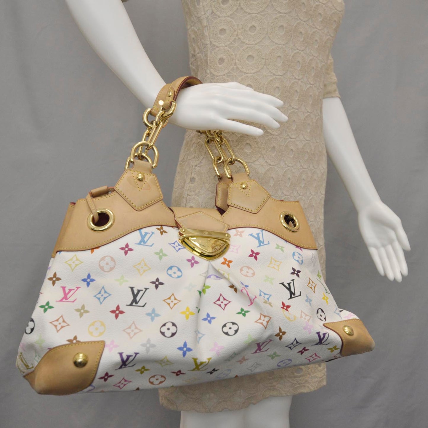 Monogram Multicolor Ursula White