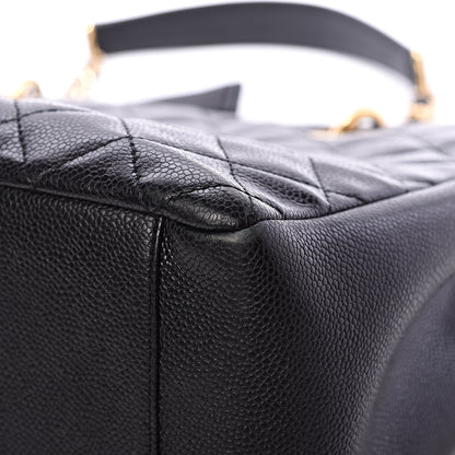 Chanel Caviar Quilted Grand Shopping Tote GST Black 11 of 14