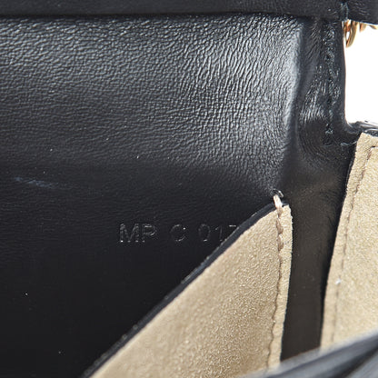 Givenchy Goatskin Quilted GV3 Mini Pocket Convertible Bag Black 6 of 13