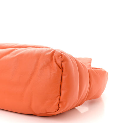 Loewe Shiny Nappa Puffer Puzzle Hobo Orange 9 of 9