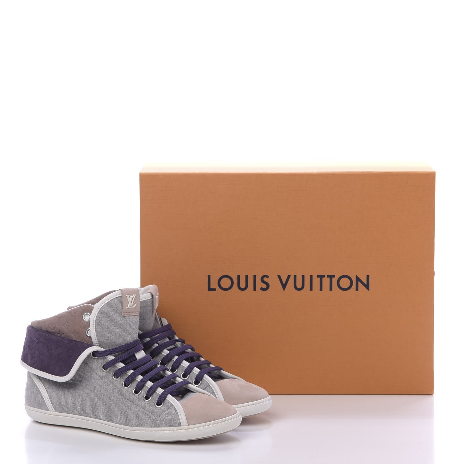 Louis Vuitton Fabric Suede Monogram Brea Sneaker 40 10 of 10