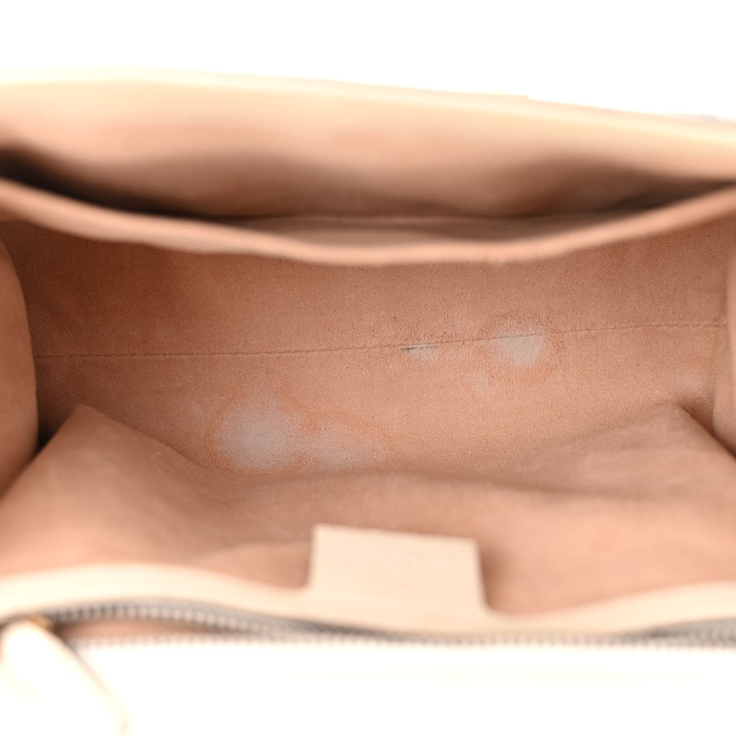 GG Supreme Monogram Small Osiride Top Handle Bag Beige Gold