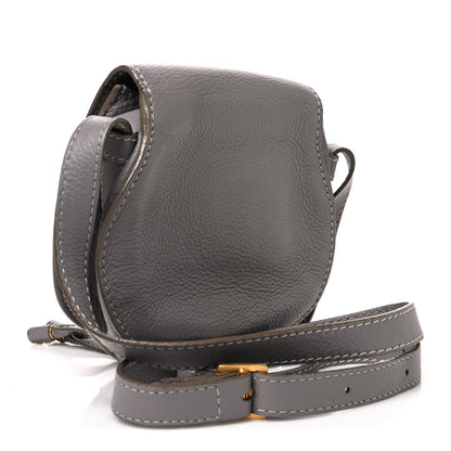 Chloe Calfskin Mini Marcie Round Crossbody Bag Cashmere Grey 3 of 12