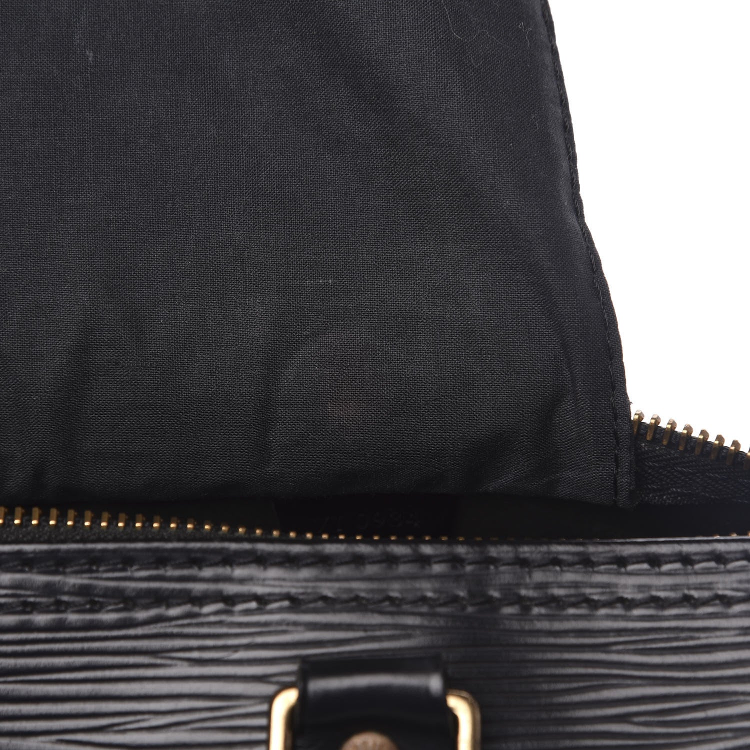 Louis Vuitton Epi Speedy 25 Black 9 of 14