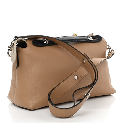 Fendi Vitello Dolce 4 Color Medium By The Way Boston Bag Sand Grano Multicolor 3 of 11