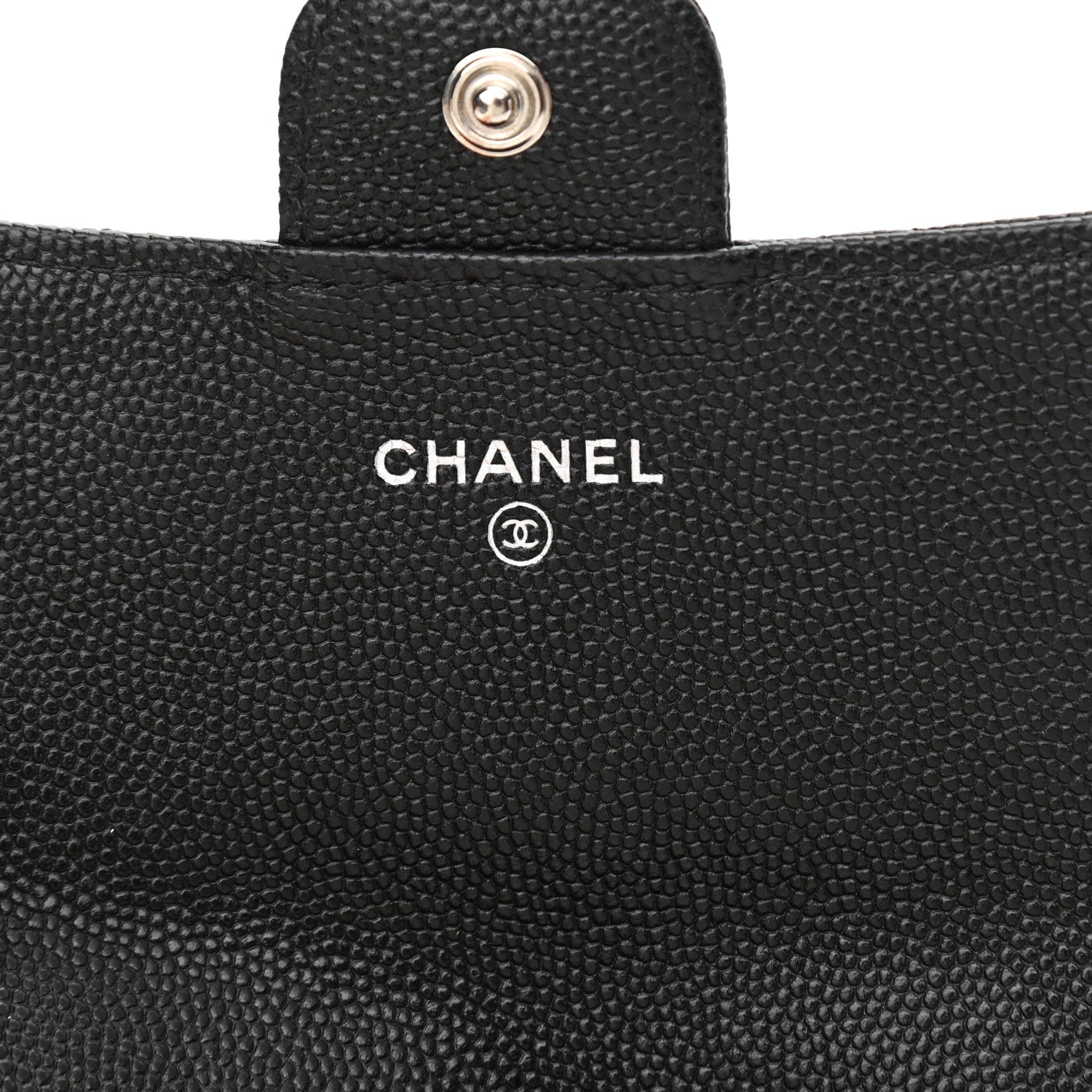 Chanel Caviar Quilted Medium Flap Wallet Black 6 of 9