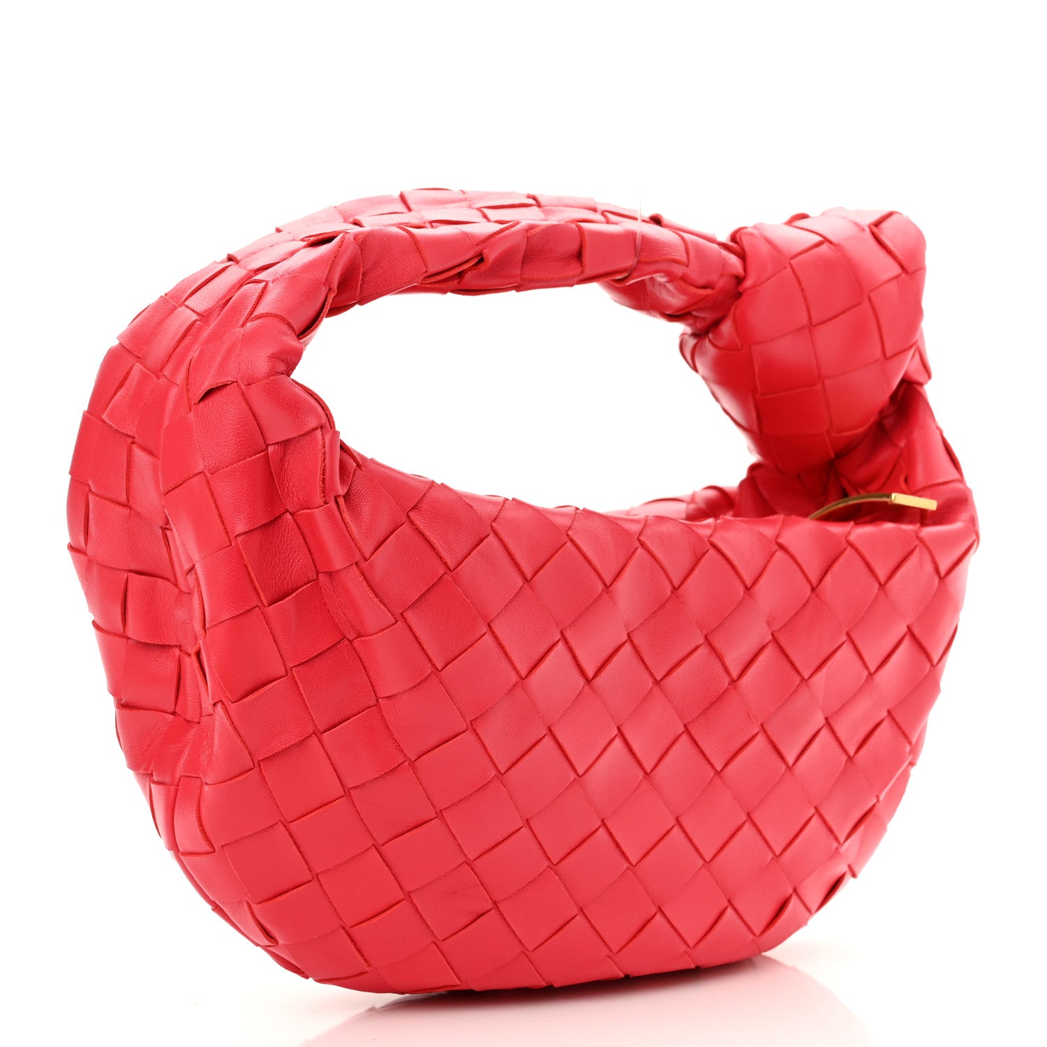 Bottega Veneta Nappa Intrecciato Mini Jodie Red 3 of 11