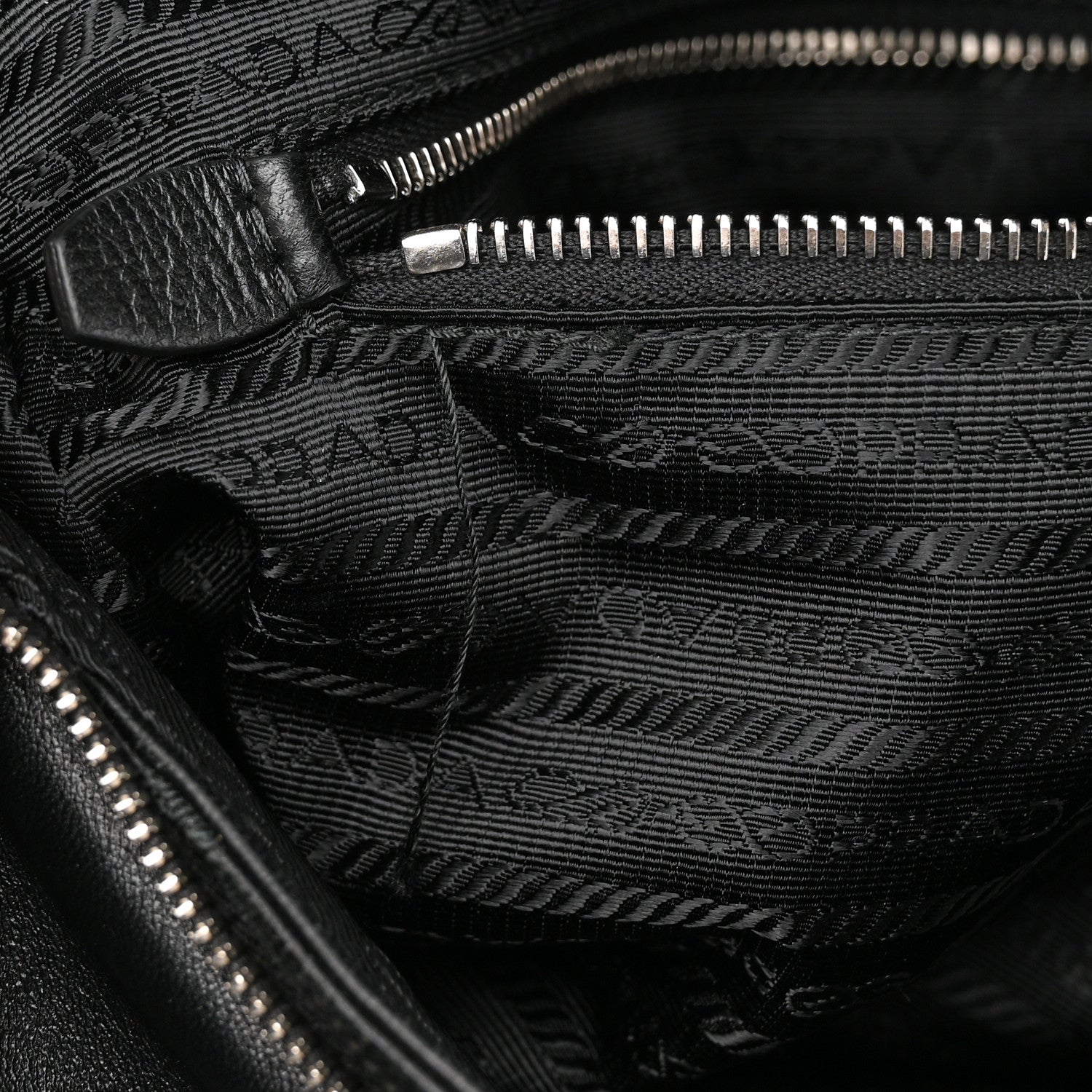 Prada Nappa Padded Signaux Bag Black 11 of 11