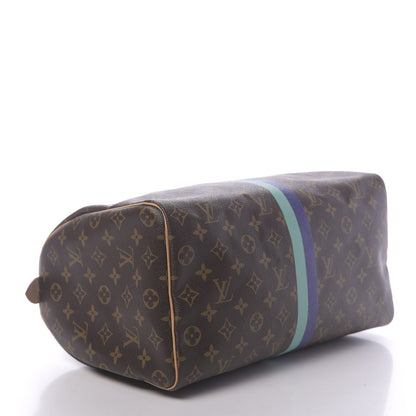 Louis Vuitton Monogram My LV Heritage Speedy 35 Vert Clair Violet 4 of 10
