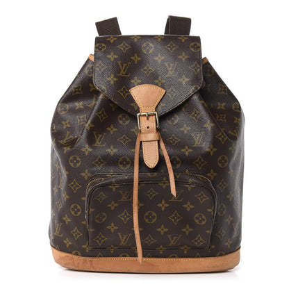 Louis Vuitton Monogram Montsouris GM Backpack 1 of 12