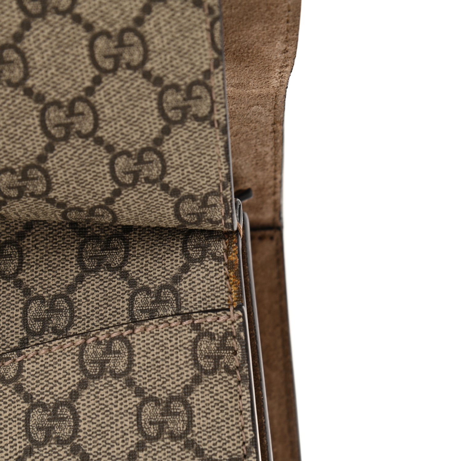 Gucci GG Supreme Monogram Medium Dionysus Shoulder Bag Taupe 11 of 12