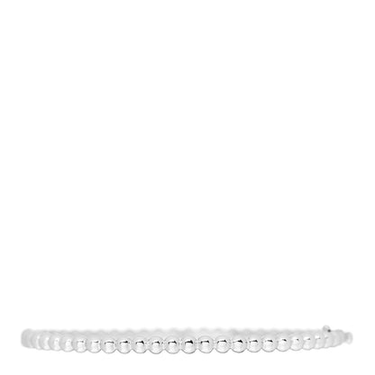 Van Cleef & Arpels 18K White Gold Perlee Pearls of Gold Bracelet M 1 of 4