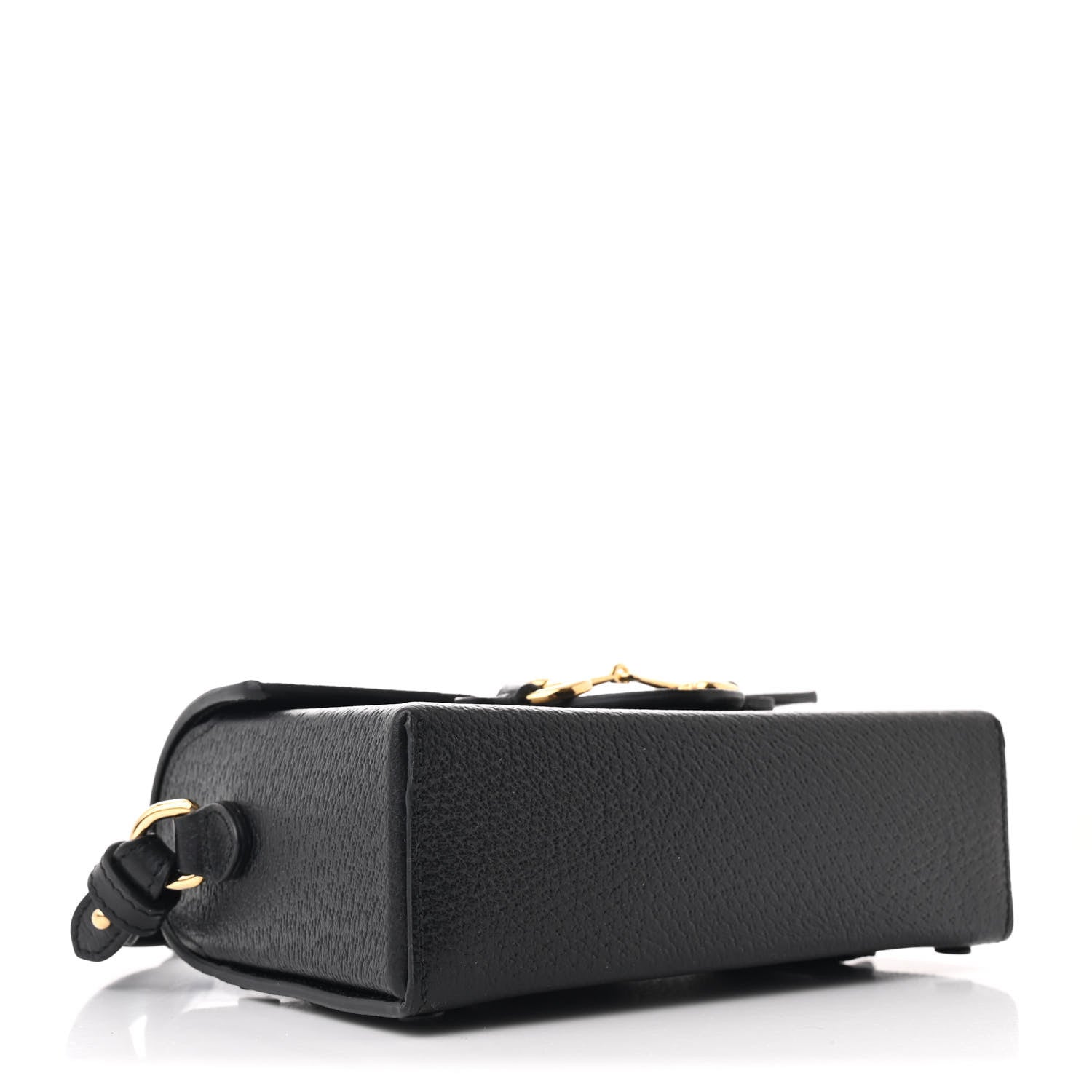 Gucci Calfskin Horsebit 1955 Shoulder Bag Black 4 of 11