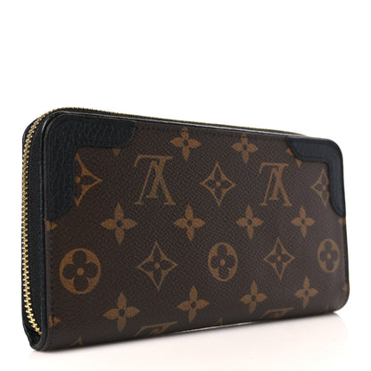 Louis Vuitton Monogram Zippy Retiro Wallet Black 3 of 7