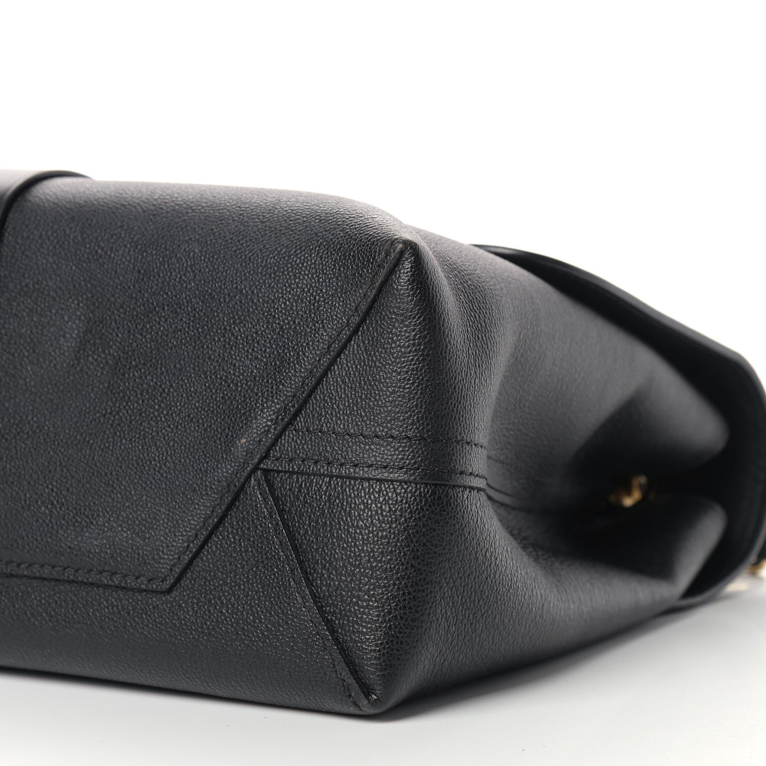 Louis Vuitton Calfskin Monogram Very One Handle Black 9 of 13