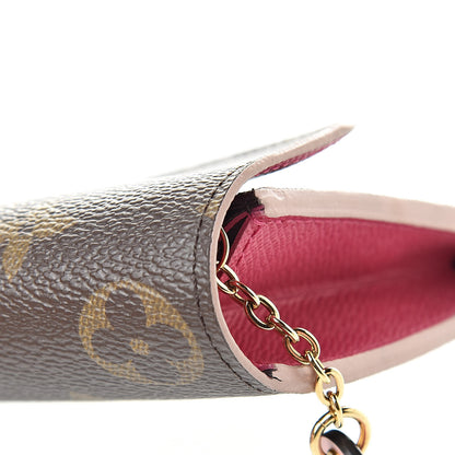 Louis Vuitton Monogram Bloom Flower Emilie Wallet 12 of 14