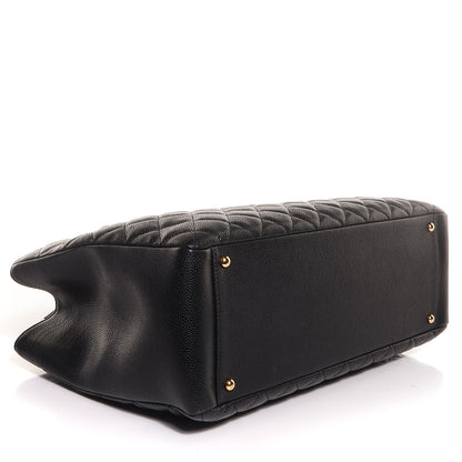 Chanel Caviar XL Grand Shopping Tote GST Black 5 of 8