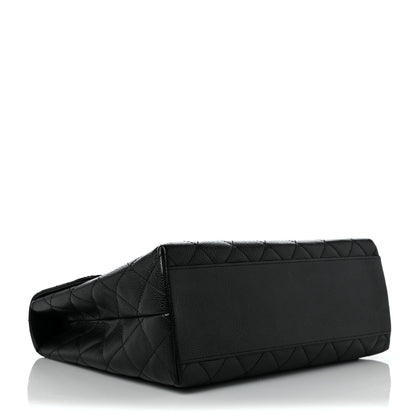 Chanel Caviar Quilted Jumbo Kelly Flap Black 4 of 8