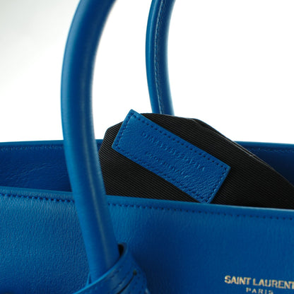 Saint Laurent Calfskin Small Sac De Jour Indigo 7 of 7