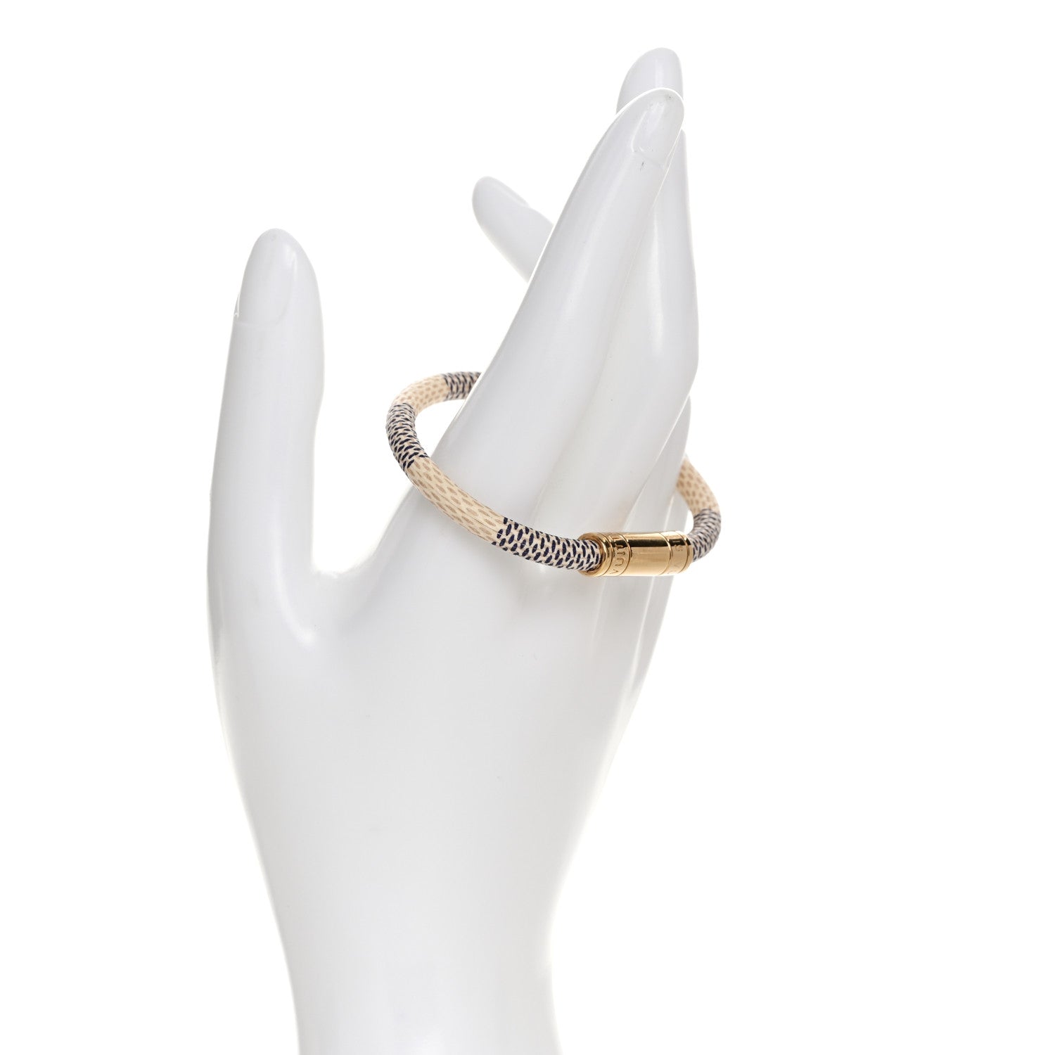 Louis Vuitton Damier Azur Keep It Bracelet 17 2 of 4