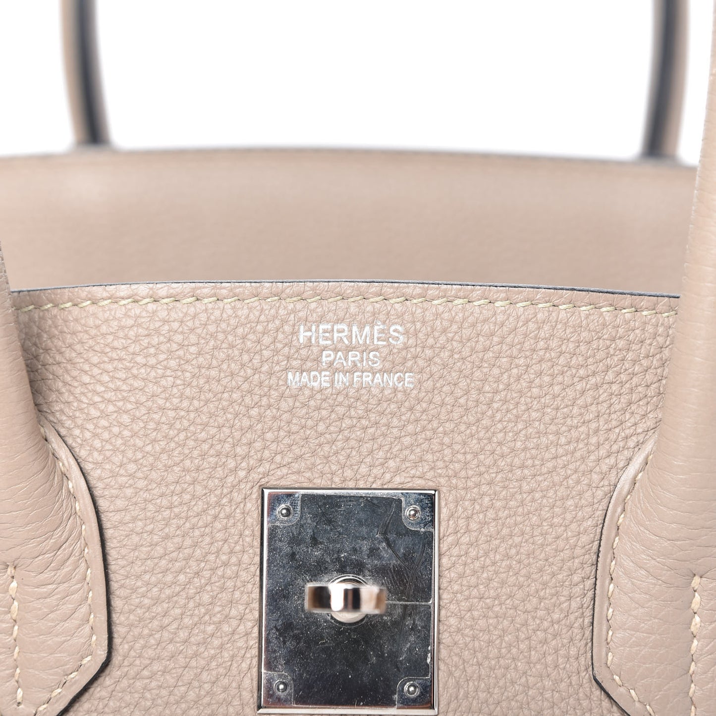 Togo Birkin 35 Gris Tourterelle