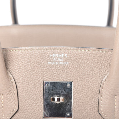 Hermes Togo Birkin 35 Gris Tourterelle 8 of 10