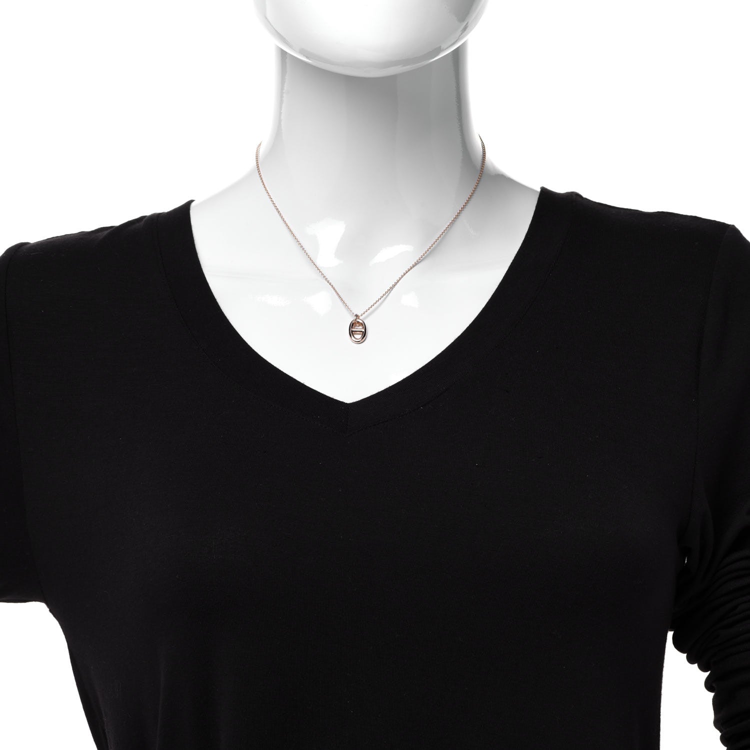 Hermes 18K Rose Gold PM Farandole Pendant Necklace 2 of 6