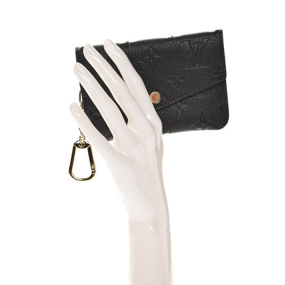 Louis Vuitton Empreinte Key Pouch Black 2 of 7
