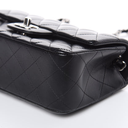 Chanel Lambskin Quilted Mini Rectangular Flap Black 10 of 13