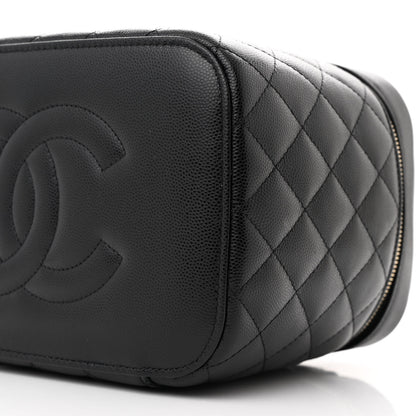 Chanel Caviar Quilted Large Vanity Pouch Black 10 of 11