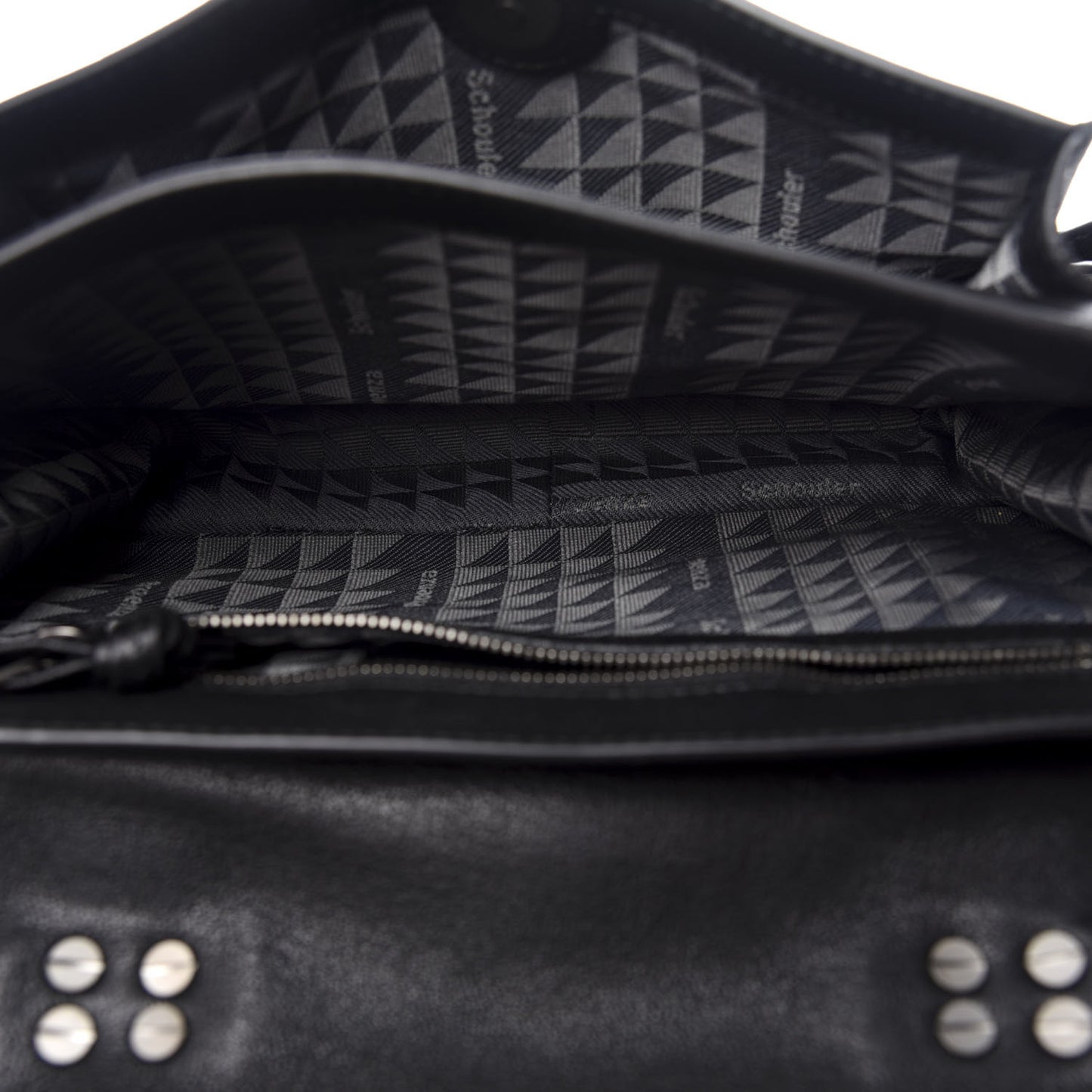 Lambskin Tiny PS1 Satchel Black