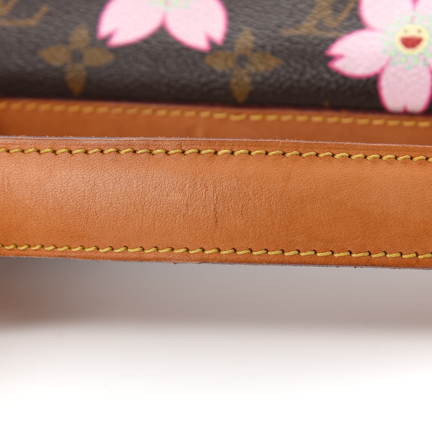 Louis Vuitton Monogram Cherry Blossom Sac Retro Bag Brown 12 of 14