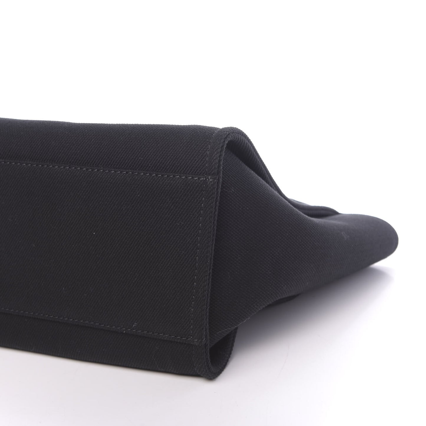 Canvas Pearl Medium Deauville Tote Black