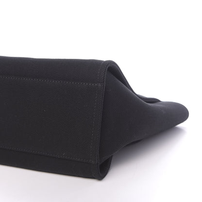 Chanel Canvas Pearl Medium Deauville Tote Black 12 of 12