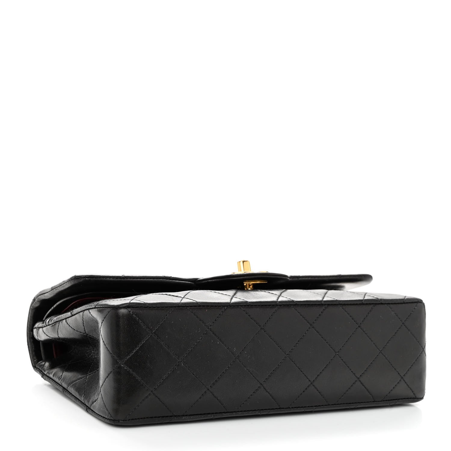 Chanel Lambskin Quilted Small Double Flap Black 4 of 10